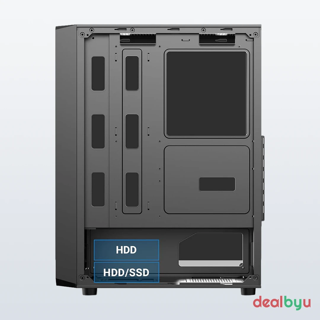 Ant Esports Elite 1200 — Mid Tower PC Cabinet (ATX)