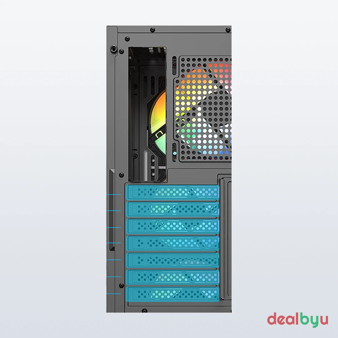 Ant Esports ICE-270G 6F — Mid Tower PC Cabinet (ATX)