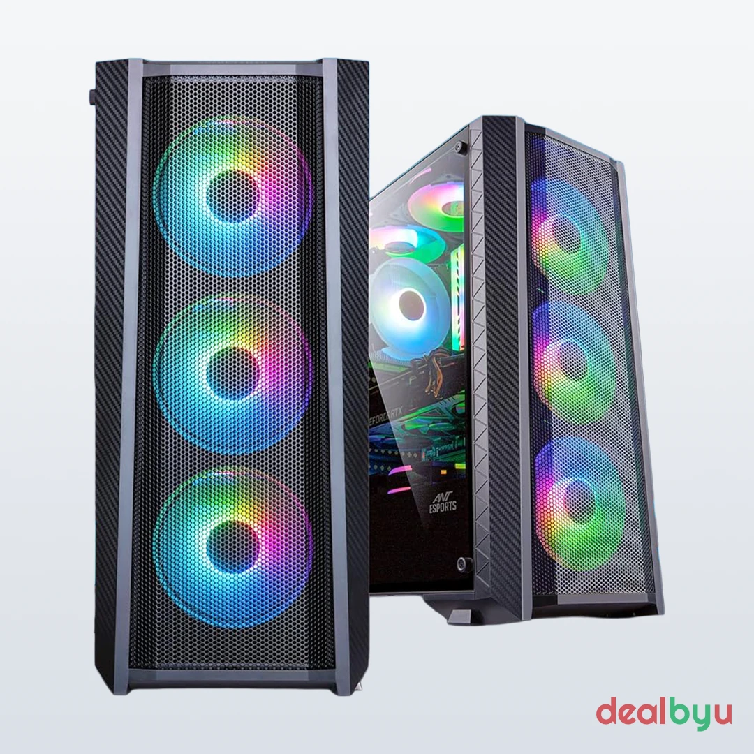 Ant Esports ICE-311MT — Mid Tower PC Cabinet (ATX)