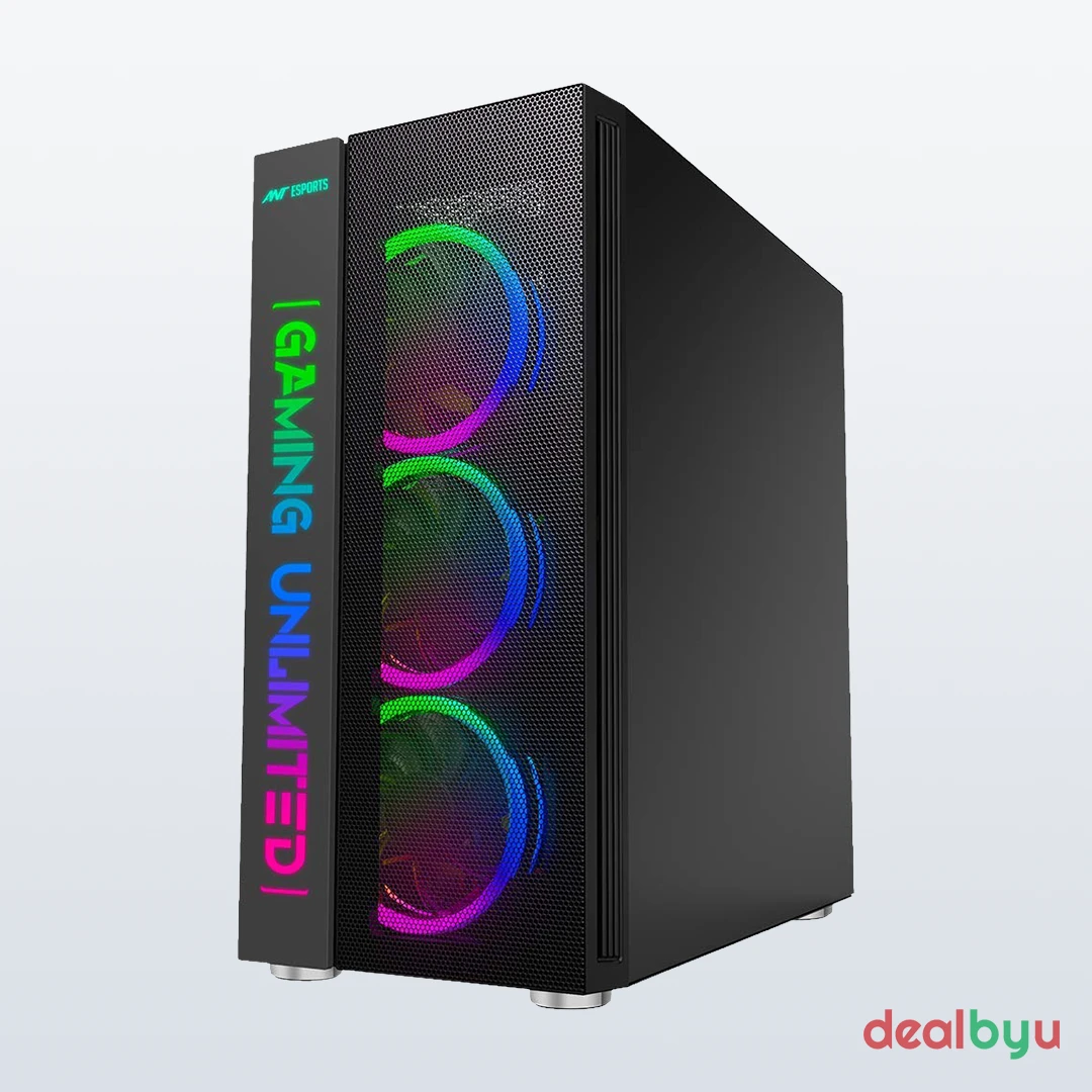 Ant Esports ICE-511 MAX — Mid Tower PC Cabinet (E-ATX)