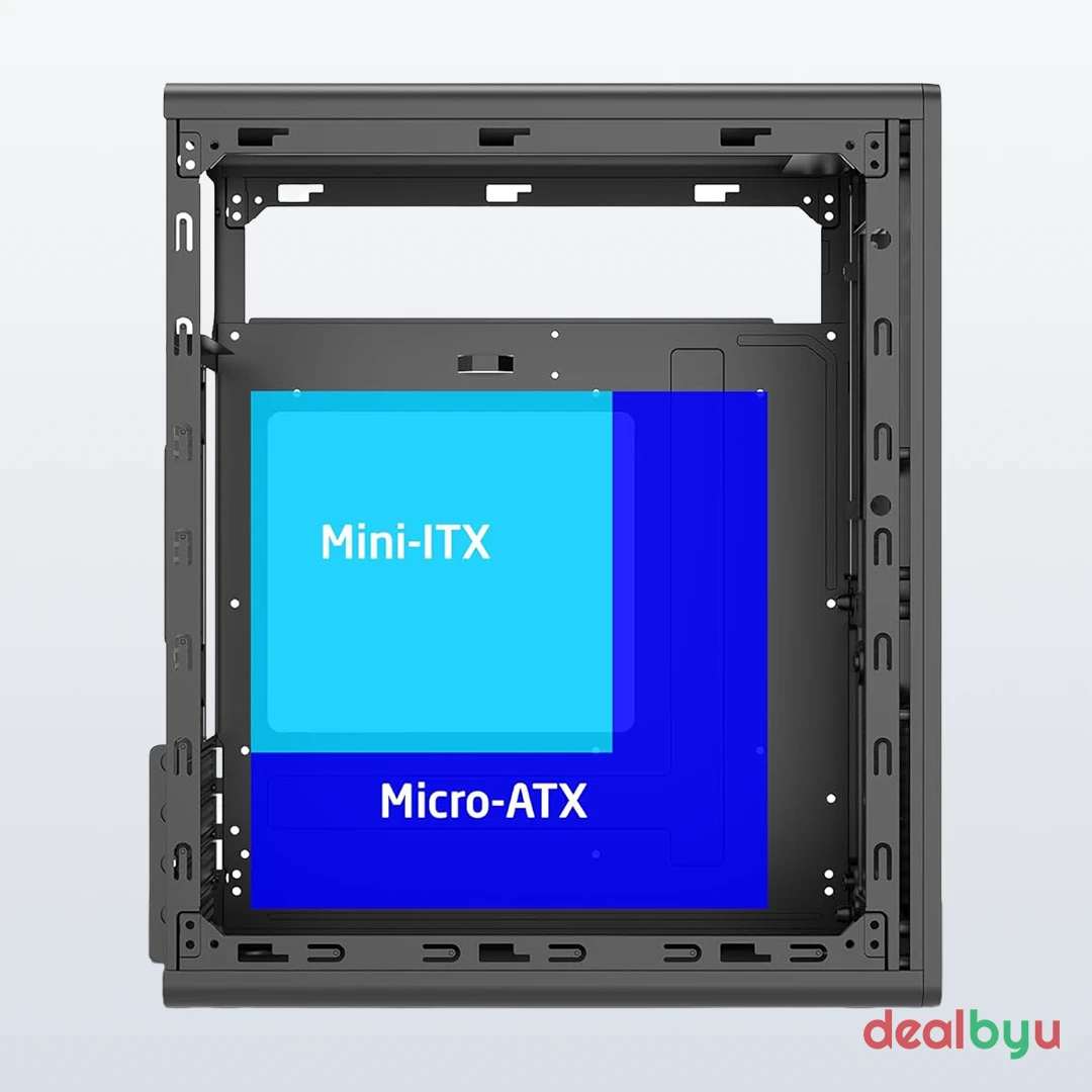 Ant Esports SI14 — Mini Tower PC Cabinet (ATX)