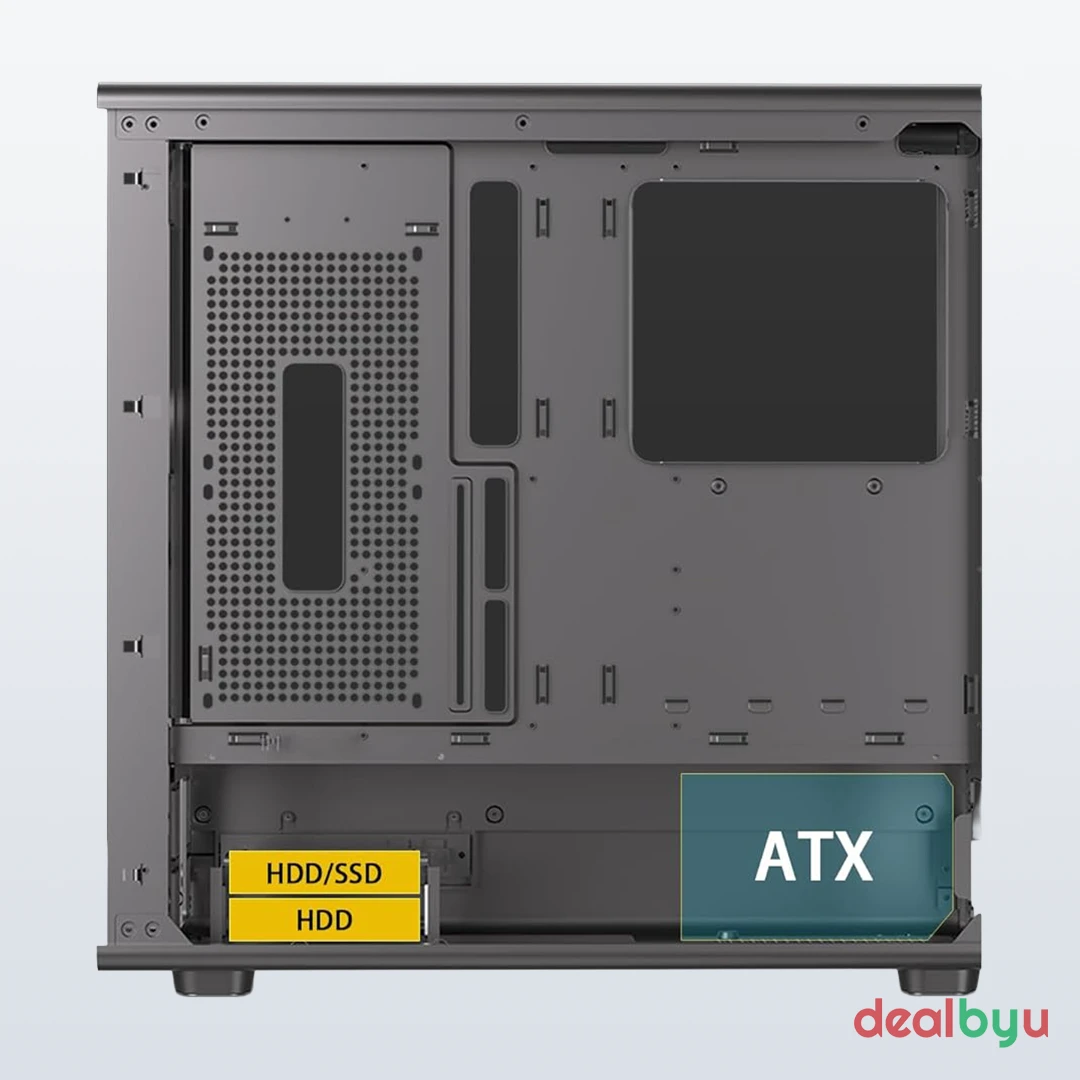 Ant Esports ZEN Air 360 — Mid Tower PC Cabinet (ATX)