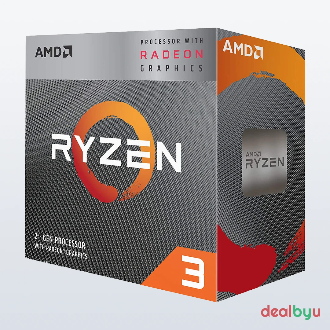 AMD Ryzen 3 3200GE — 4-Core / 4-Thread Desktop Processor (AM4)