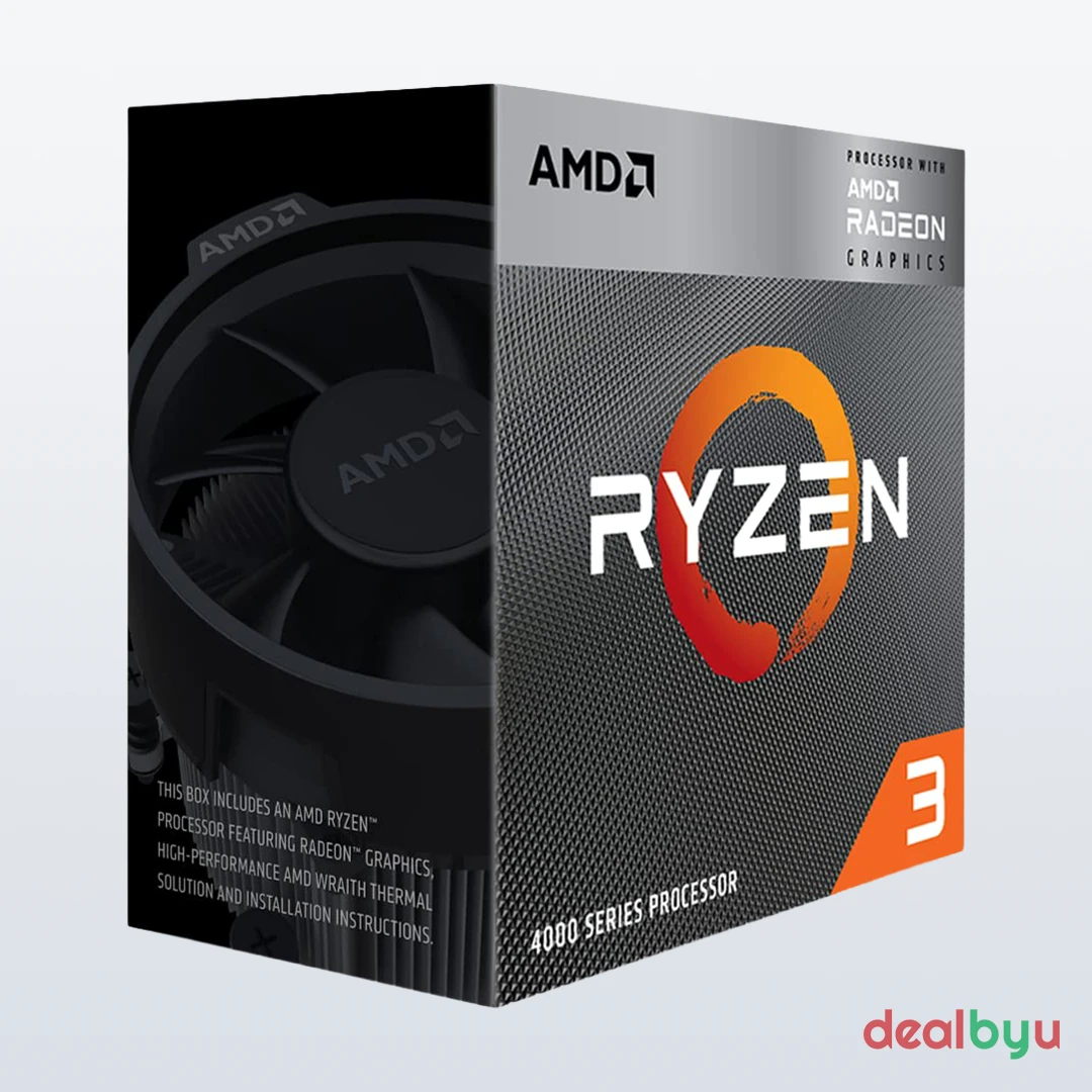 AMD Ryzen 3 4300G — 4-Core / 8-Thread Desktop Processor (AM4)