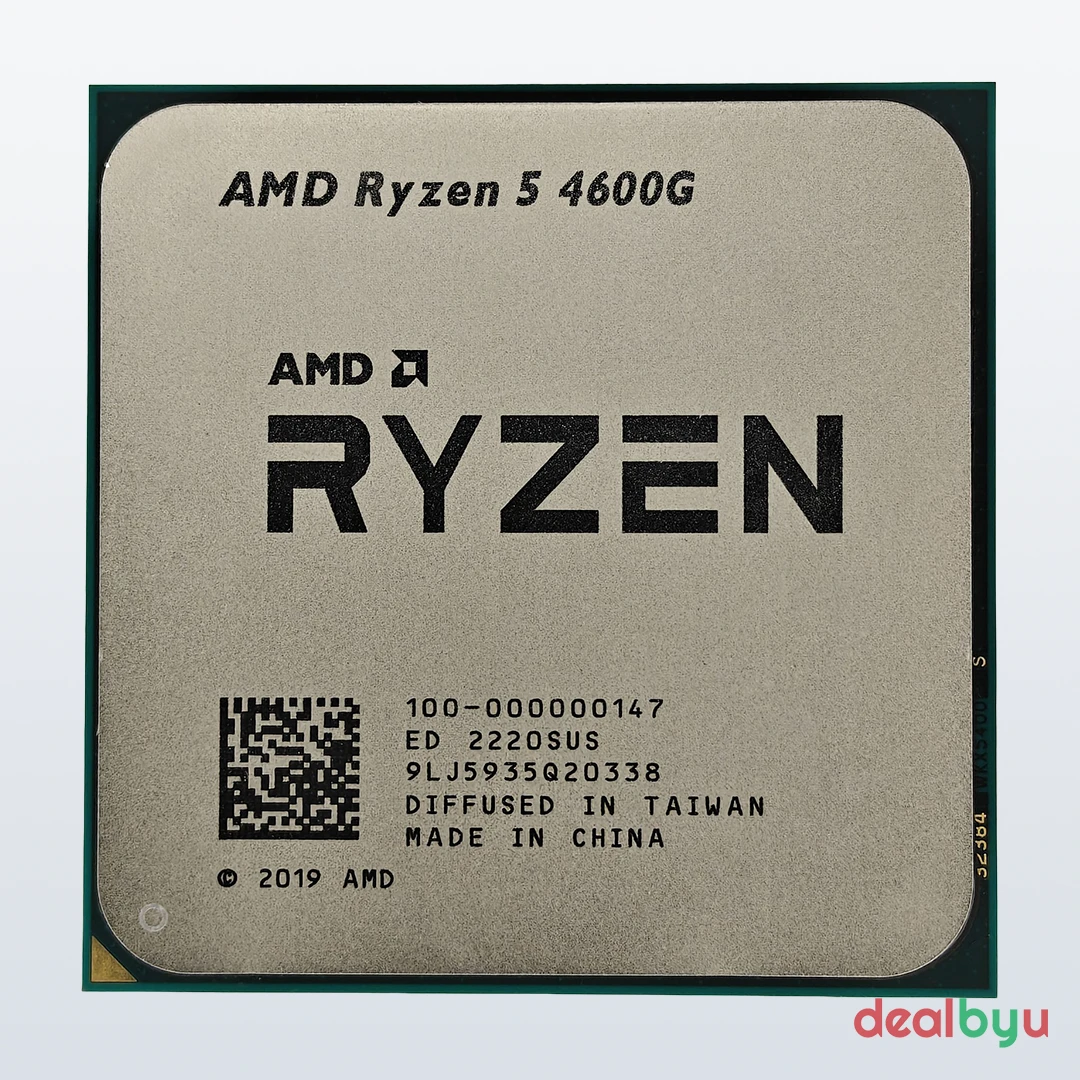 AMD Ryzen 5 4600G — 6-Core / 12-Thread Desktop Processor (AM4)