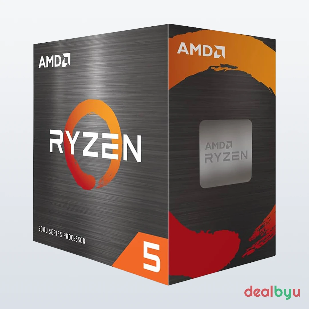 AMD Ryzen 5 5600 — 6-Core / 12-Thread Desktop Processor (AM4), No iGPU