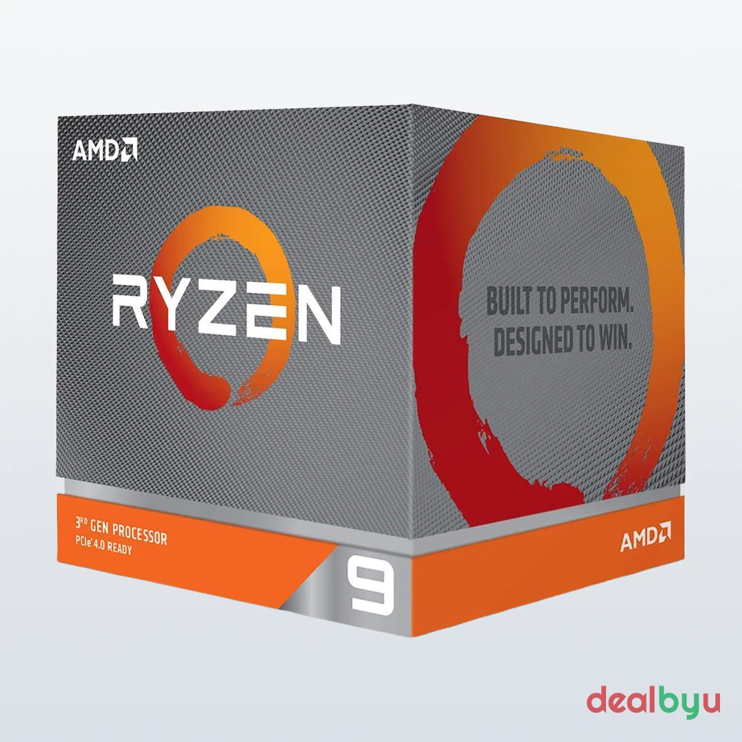 AMD Ryzen 9 3900X — 12-Core / 24-Thread Desktop Processor (AM4), No iGPU