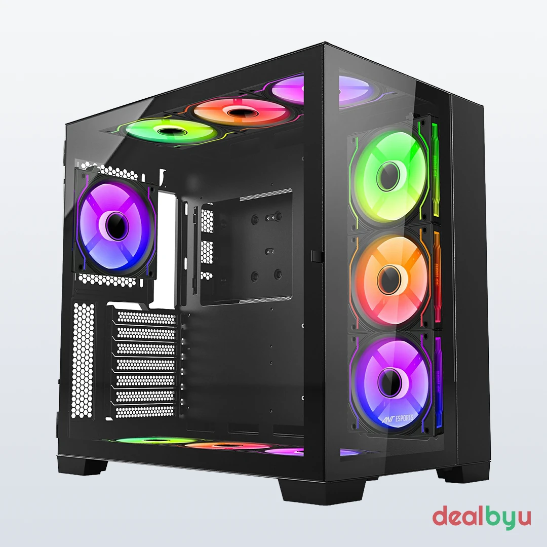 Ant Esports Crystal XL — Full Tower PC Cabinet (E-ATX)