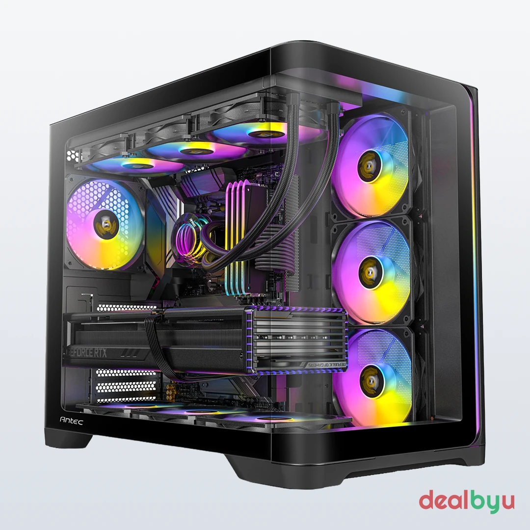 Antec C5 Curve ARGB — Mid Tower PC Cabinet (ATX)