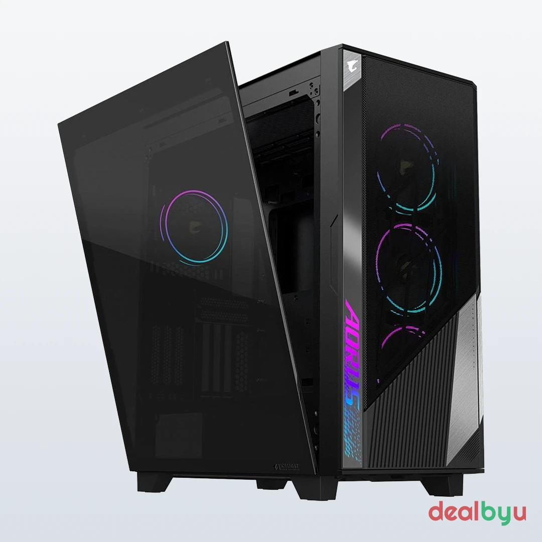 AORUS C500 GLASS — Mid Tower PC Cabinet (E-ATX)