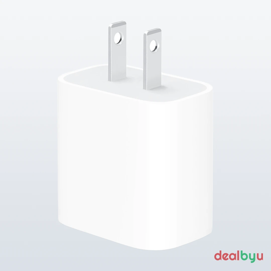 Apple 20W USB-C Power Adapter (MUVR3HN/A) — Single USB-C, USB-PD