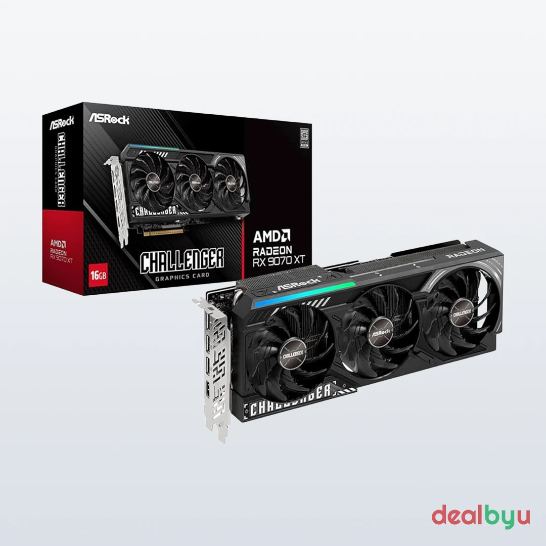 ASRock RX 9070 XT Challenger 16GB Graphics Card