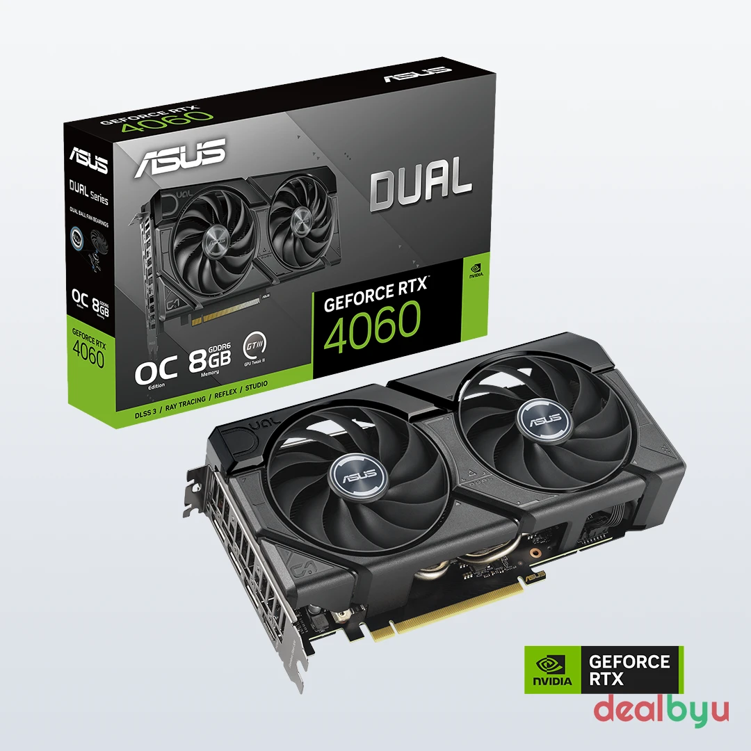 ASUS Dual RTX 4060 OC 8G Graphics Card