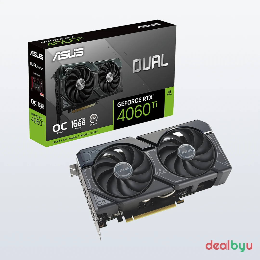 ASUS Dual RTX 4060 Ti OC 16G Graphics Card