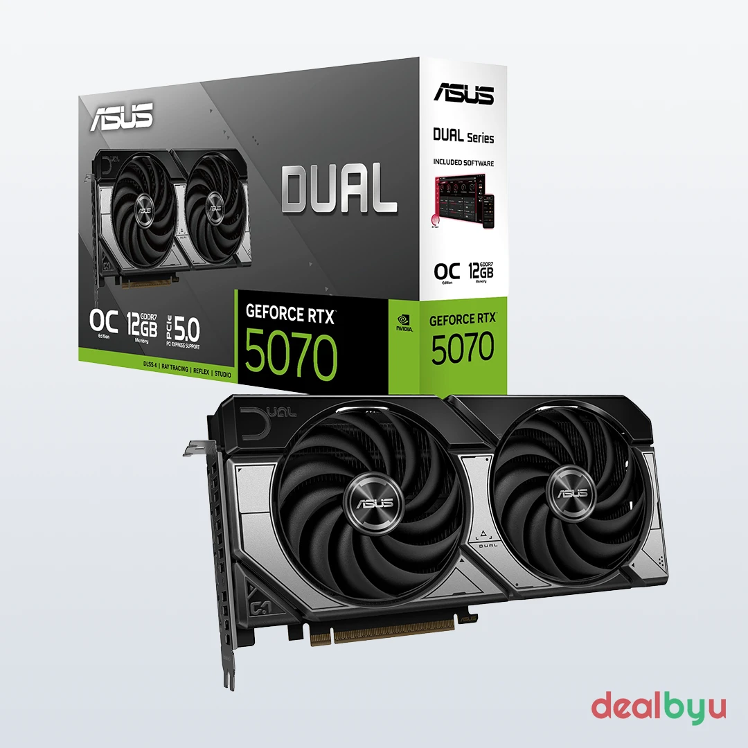 ASUS Dual RTX 5070 OC 12G Graphics Card