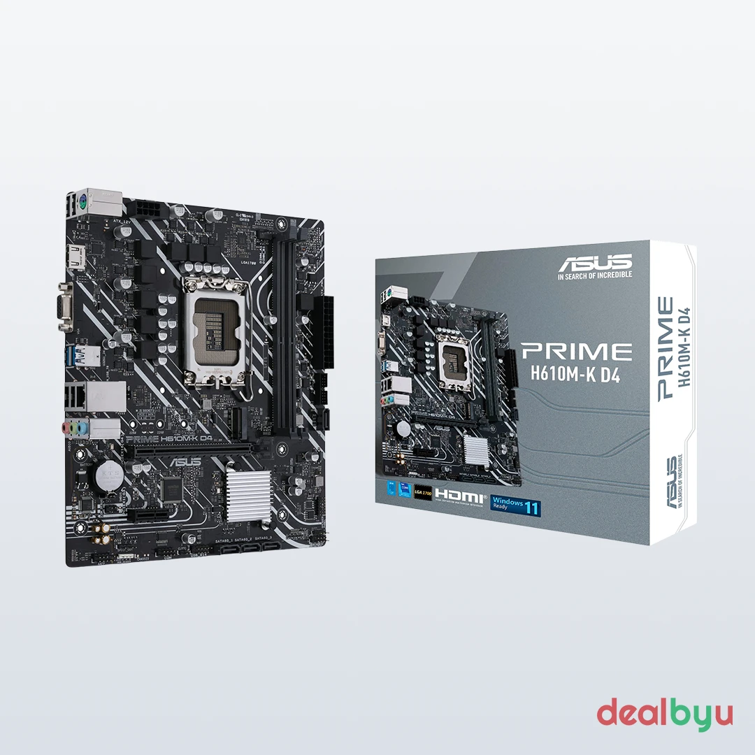 ASUS PRIME H610M-K D4 Motherboard