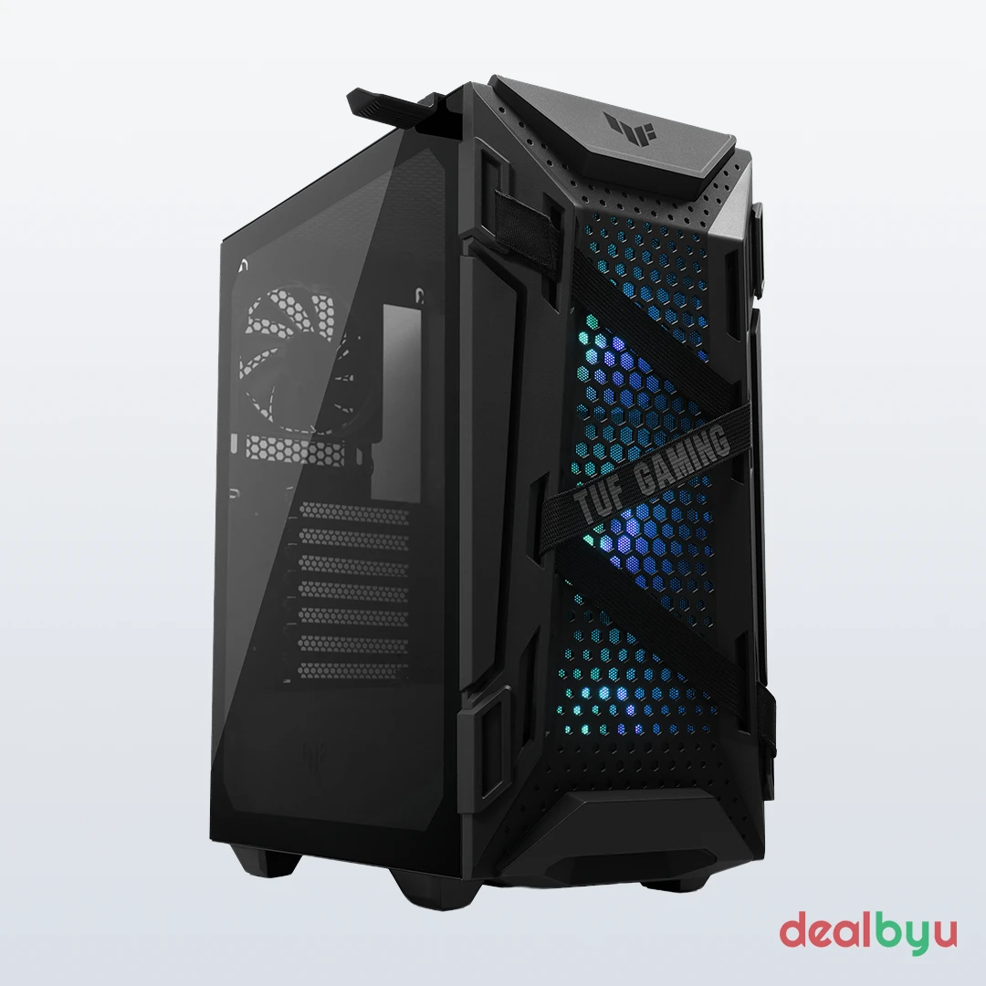 ASUS TUF Gaming GT301 — Mid Tower PC Cabinet (ATX)