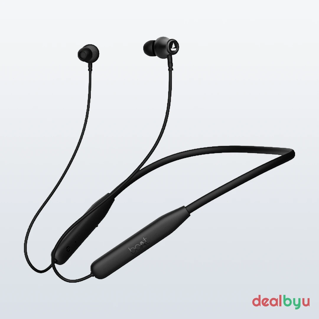 boAt Rockerz 110 — Bluetooth Neckband, 40 H Playback, ASAP Charge, IPX5