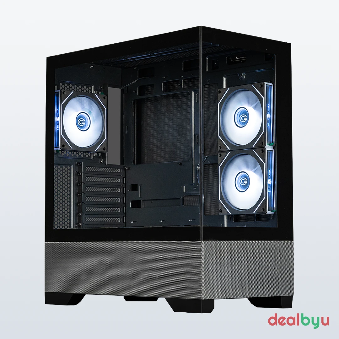 Circle Defender ZX9 BTF — Mid Tower PC Cabinet (ATX)