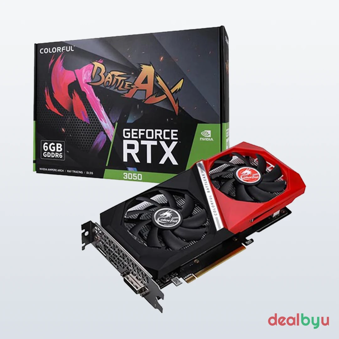 COLORFUL Battle-Ax RTX 3050 NB DUO 6G V2 Graphics Card