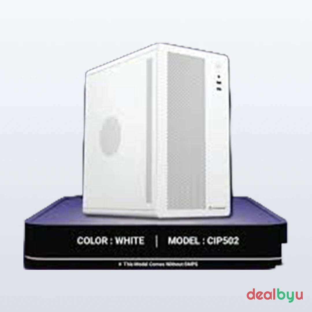 Consistent 502 Cabinet + SMPS — Micro Tower PC Cabinet (Micro-ATX) with SMPS