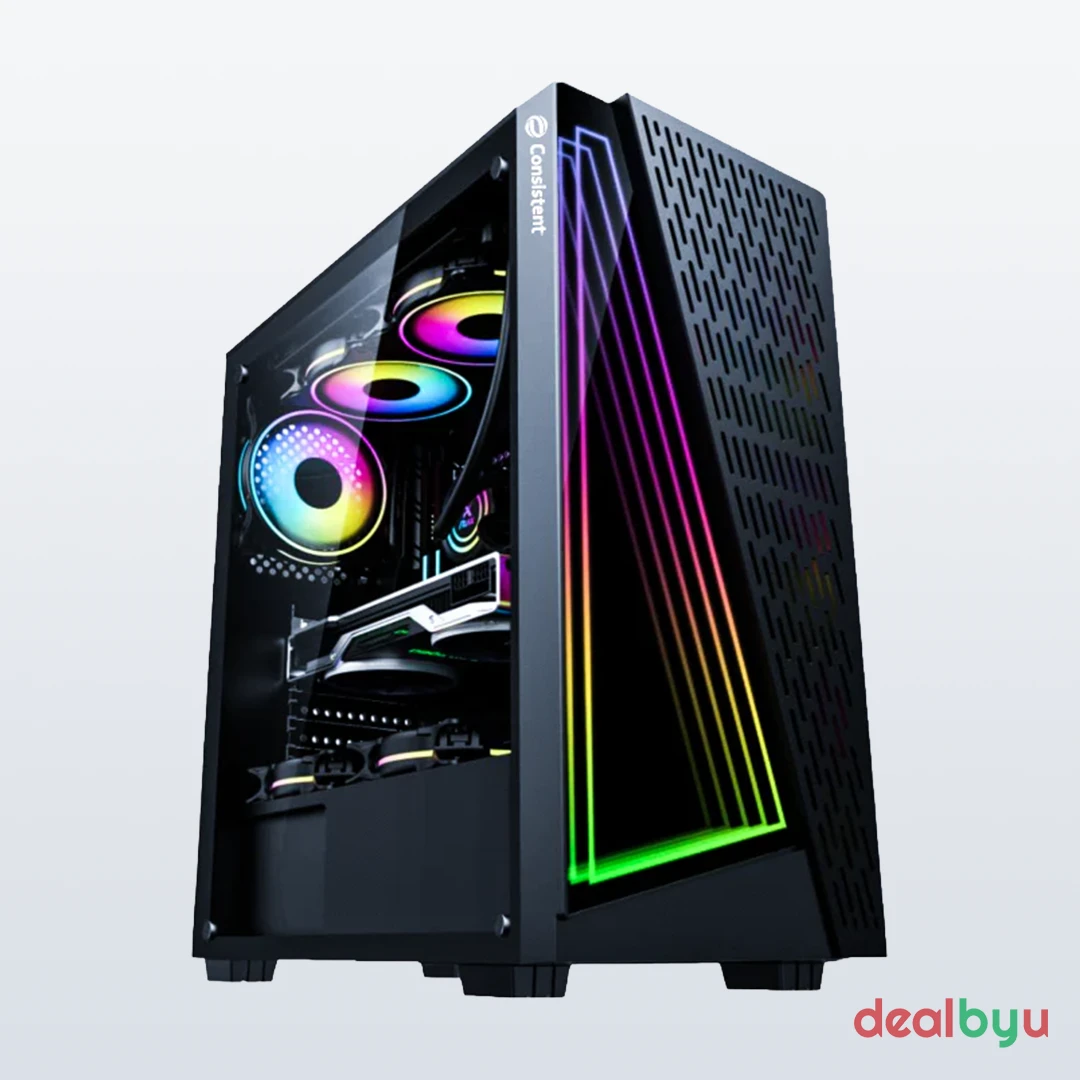 Consistent Auralight CIG2011 — Mid Tower PC Cabinet (ATX)