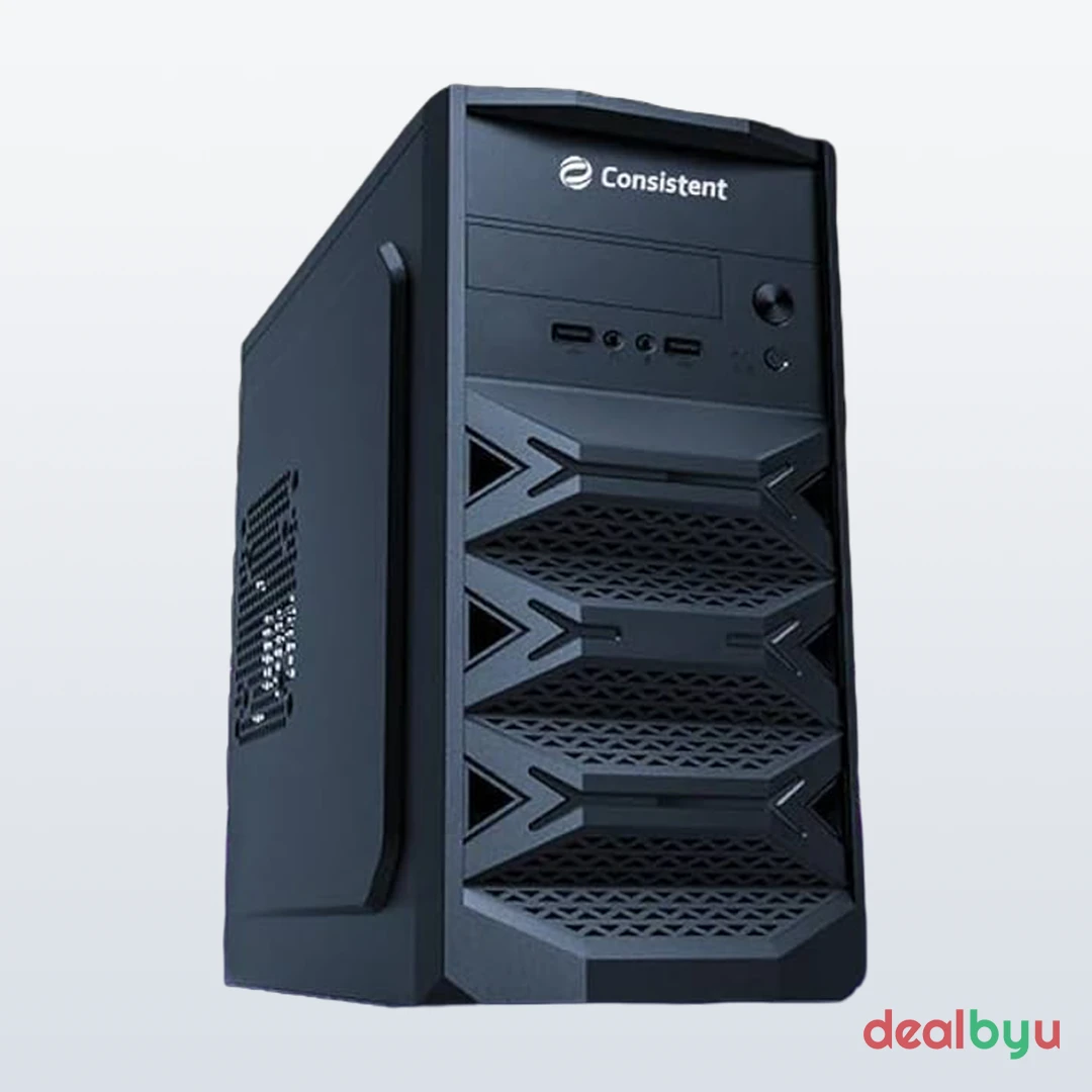 Consistent Computer Cabinet with Power Supply 101 — Micro Tower PC Cabinet (Micro-ATX) with SMPS