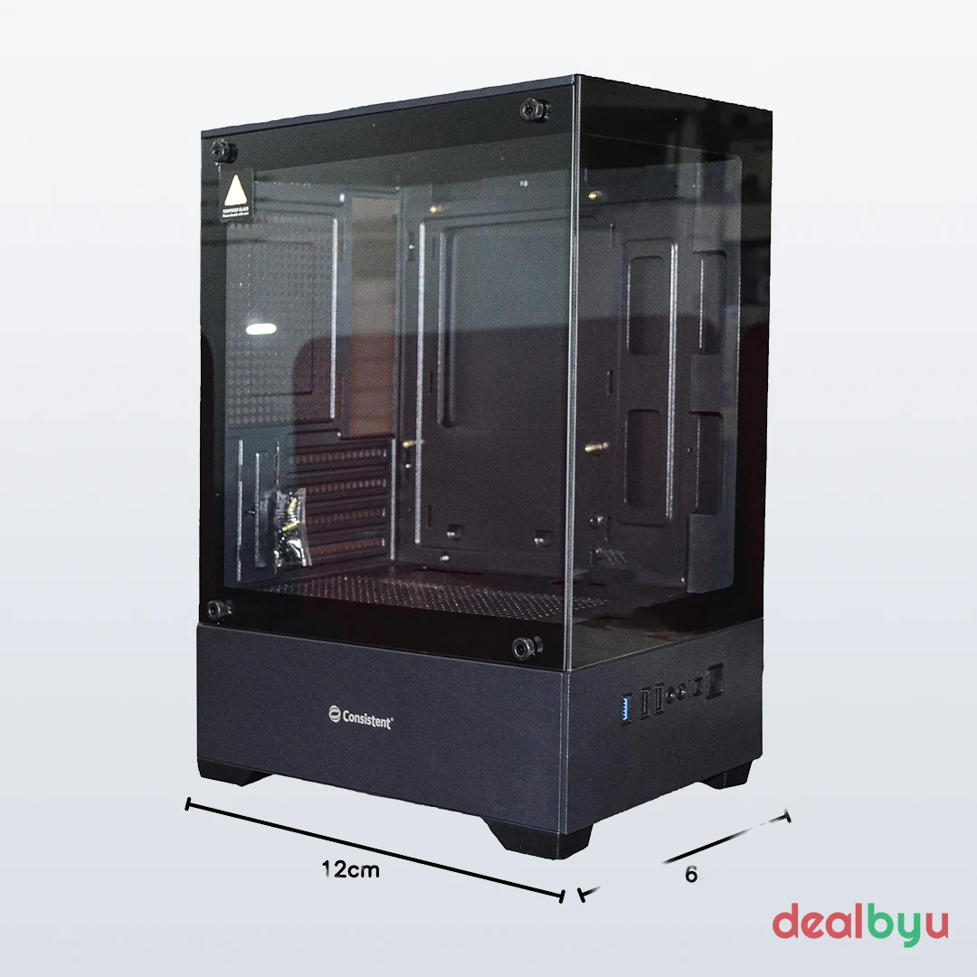 Consistent Nebula CIP501 — Mid Tower PC Cabinet (ATX)