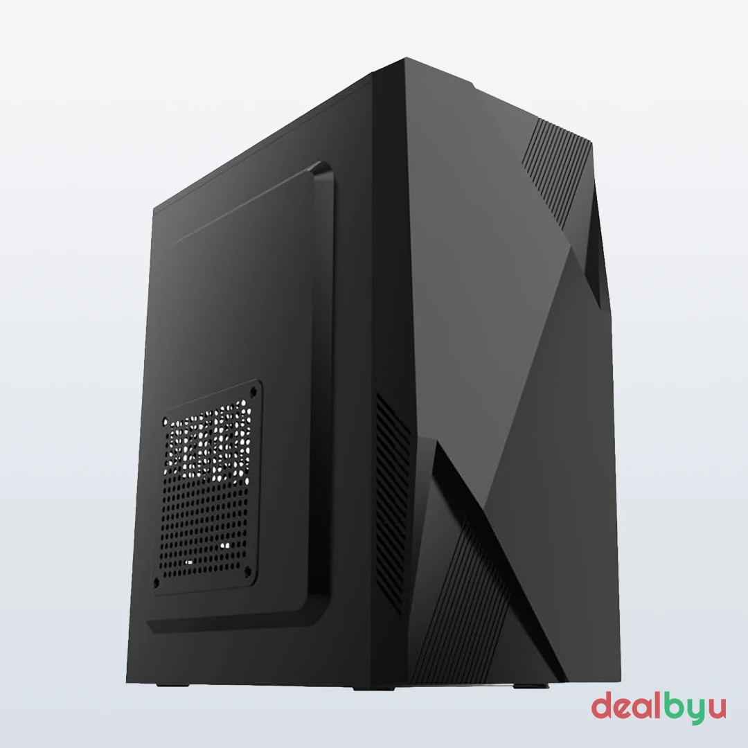 Consistent PC Case + SMPS CIE106 — Micro Tower PC Cabinet (Micro-ATX) with SMPS