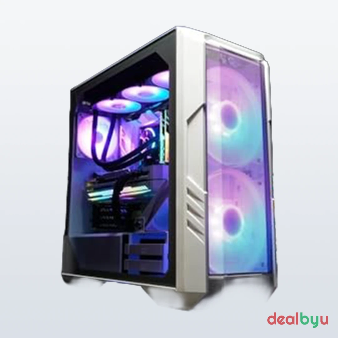 Cooler Master HAF 500 White — Mid Tower PC Cabinet (E-ATX)