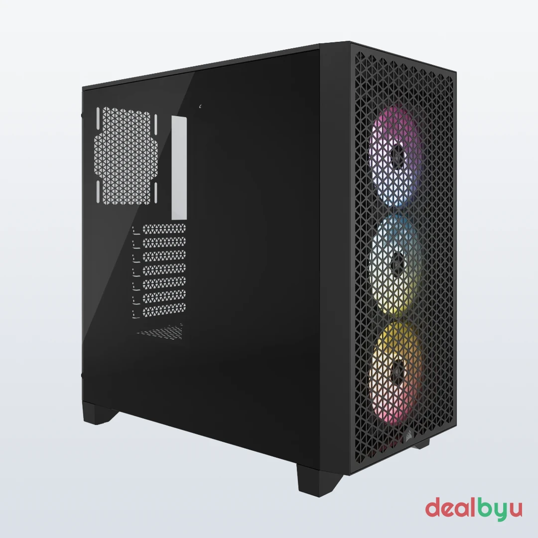 Corsair 3000D RGB Airflow — Mid Tower PC Cabinet (ATX)