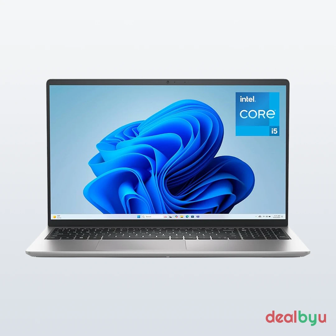 Dell 15 DC15250 — Core i5-1334U, 8 GB / 512 GB, 15.6" FHD IPS, Backlit, Windows 11 + Office, Silver
