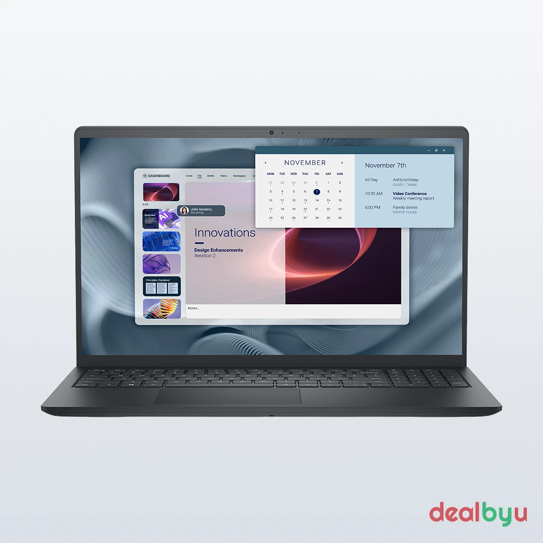 Dell Pro 15 Essential PV15250 — Core i5-1334U, 8 GB / 512 GB, 15.6" FHD, Backlit, 3-Yr, Ubuntu