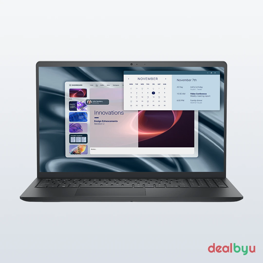 Dell Pro 15 Essential PV15255 — Ryzen 5 7520U, 8 GB / 512 GB, 15.6" FHD, Ubuntu