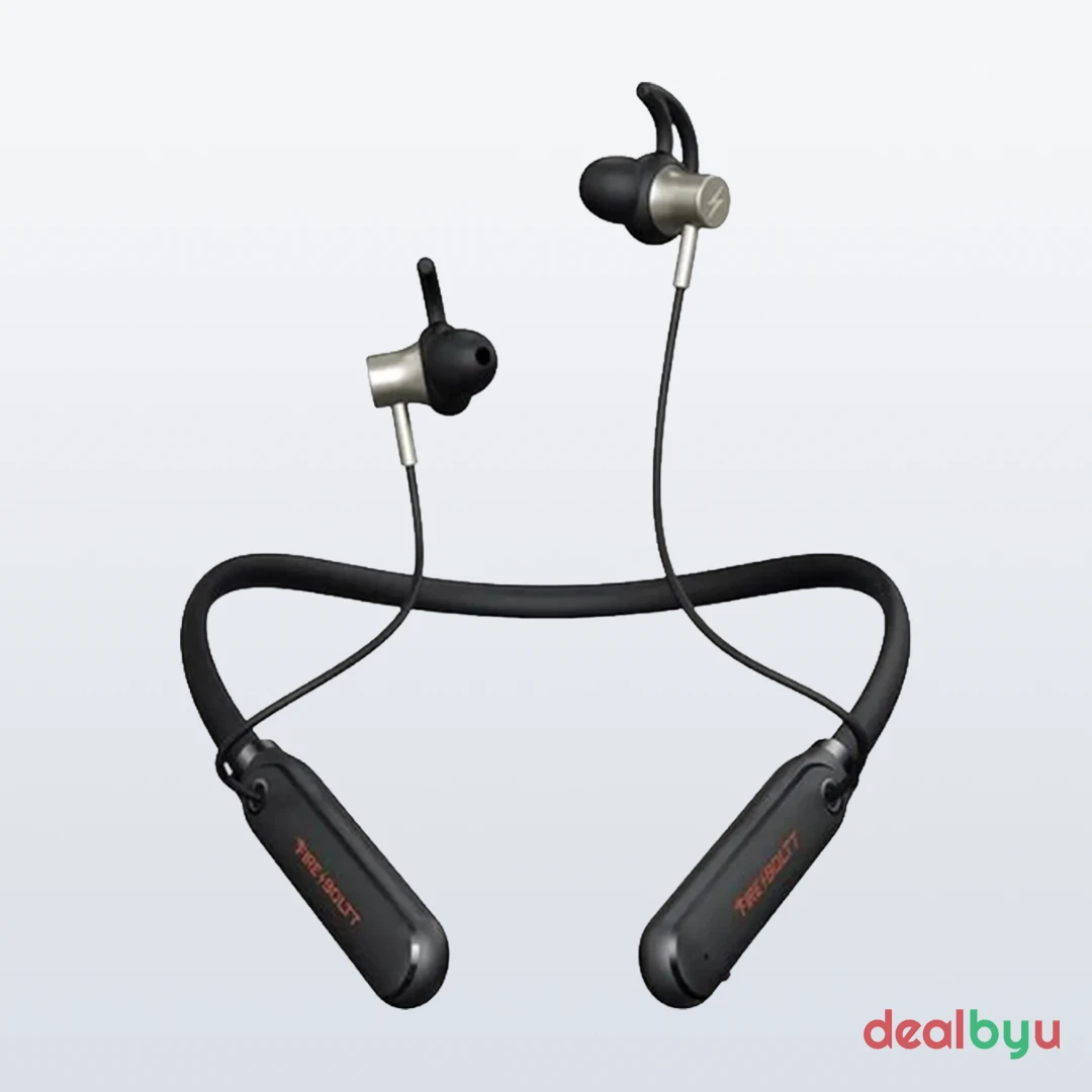 Fire-Boltt Nebula — Bluetooth Neckband, 30 H Playback, ENC, IPX5