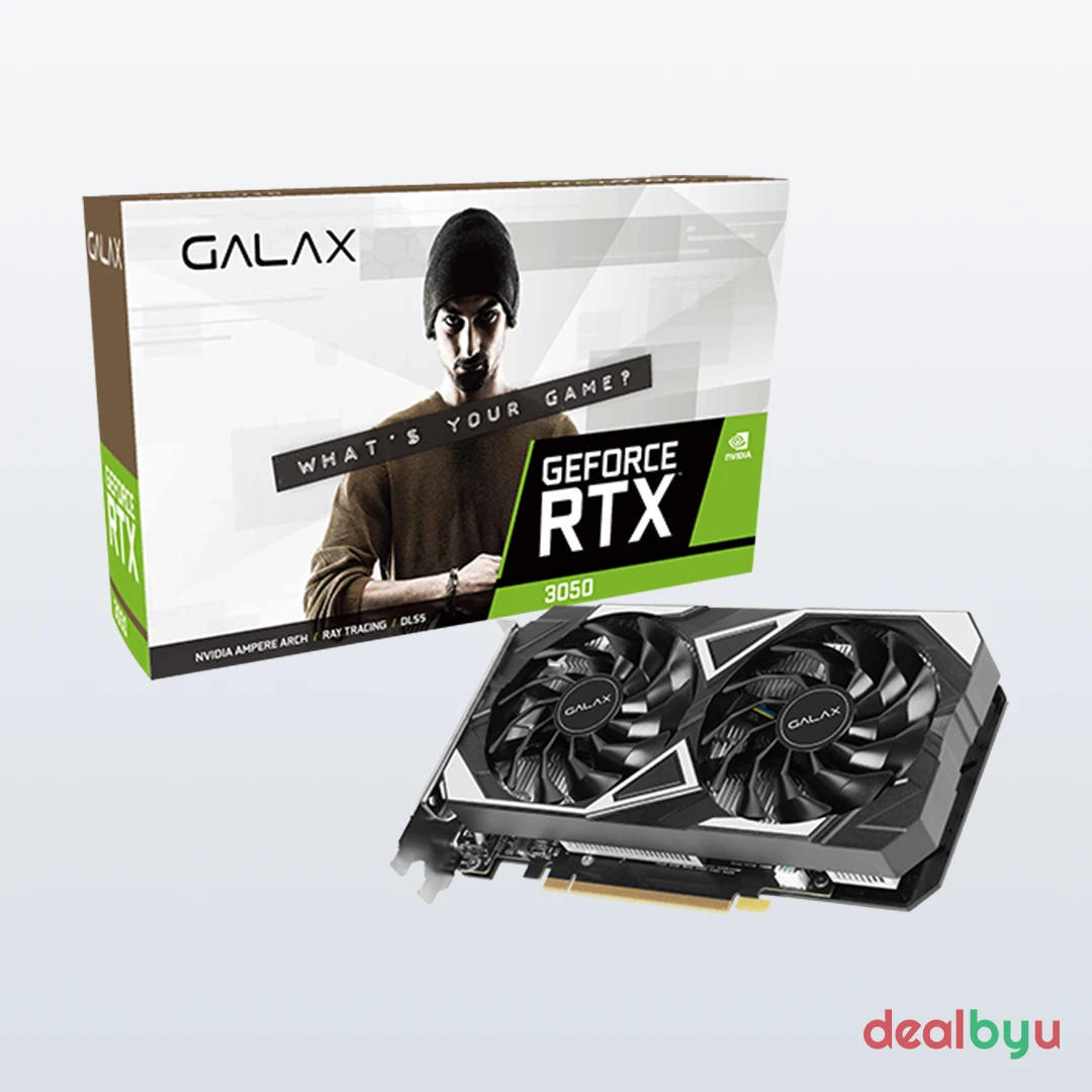 GALAX RTX 3050 EX 1-Click OC 8G Graphics Card