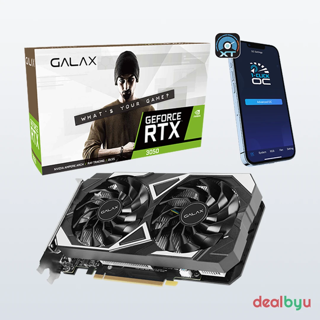 GALAX RTX 3050 EX 6G Graphics Card