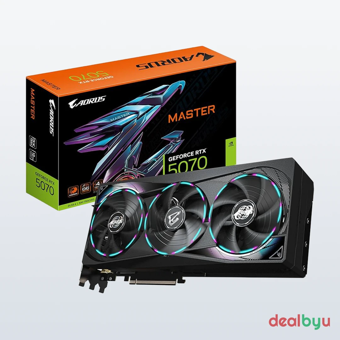 Gigabyte AORUS RTX 5070 Master 12G Graphics Card