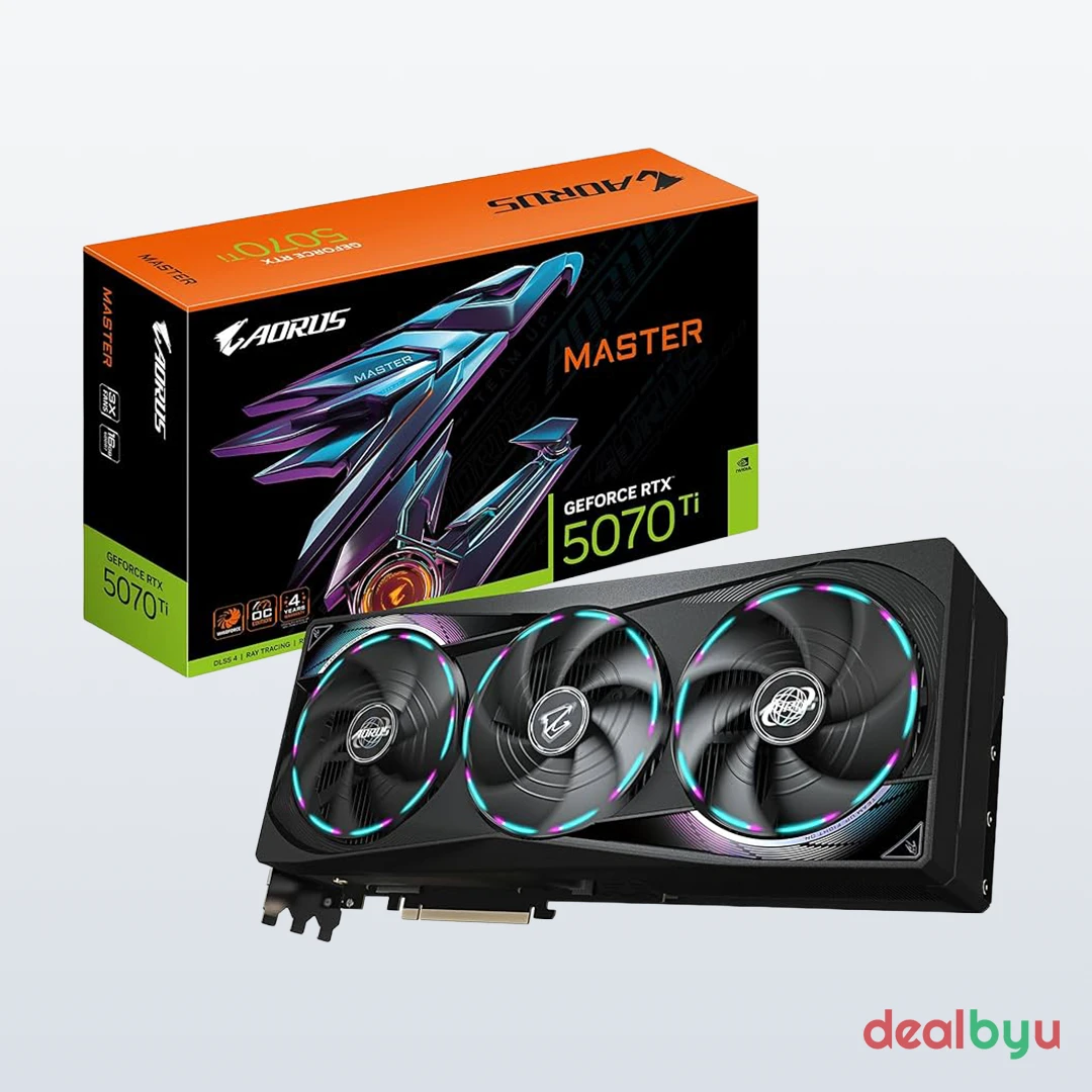 Gigabyte AORUS RTX 5070 Ti Master 16G Graphics Card