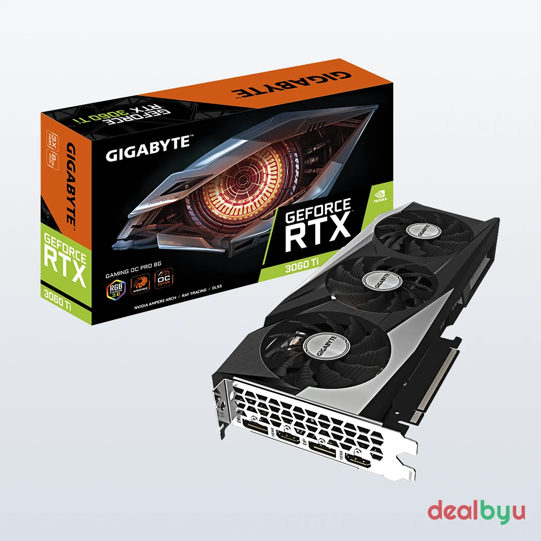 Gigabyte RTX 3060 Ti Gaming OC PRO 8G Graphics Card