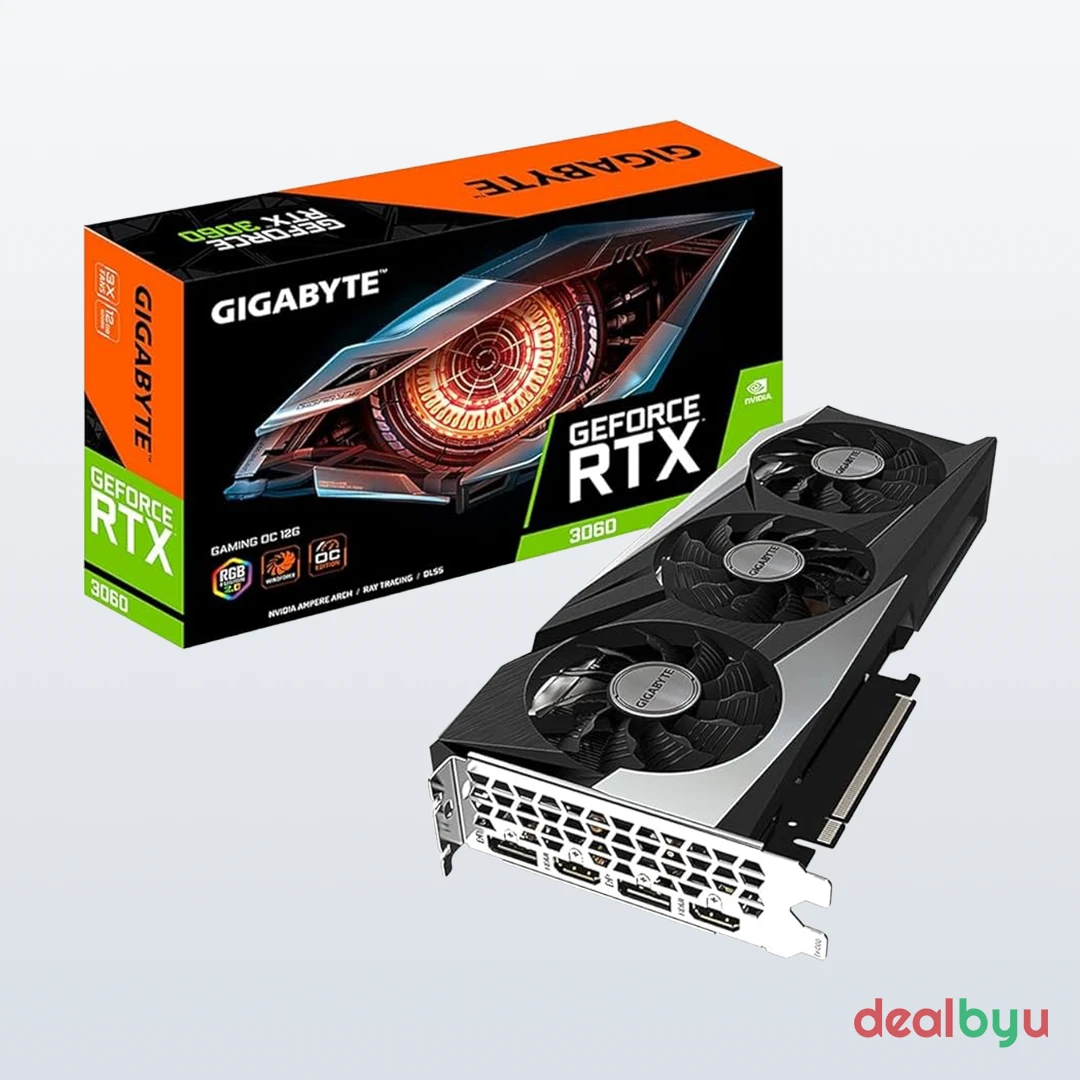 Gigabyte RTX 3060 Windforce OC 12G Graphics Card