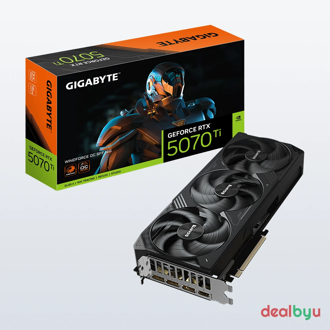 Gigabyte RTX 5070 Ti Windforce OC SFF 16G Graphics Card