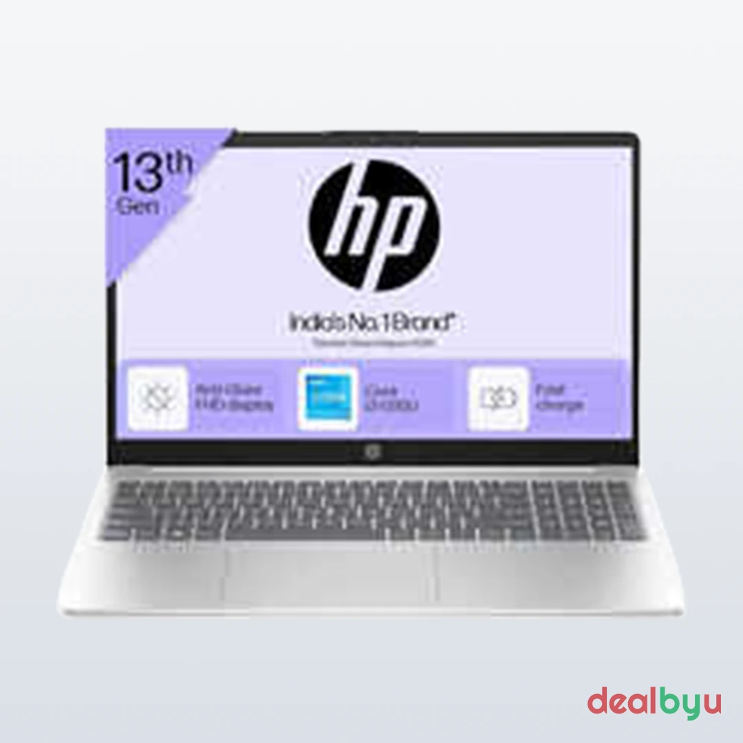 HP 15-fd0582TU — Intel Core i3-1315U (13th Gen), 8 GB / 512 GB SSD, 15.6" FHD, Backlit, Windows 11 + Office