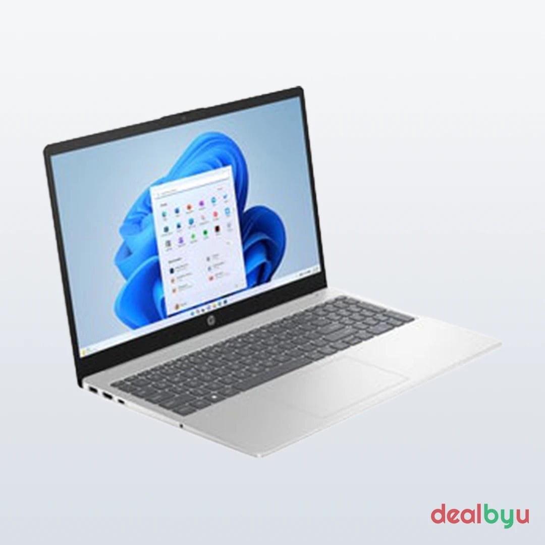 HP 15-fd1253TU — Intel Core 3 100U, 8 GB / 512 GB SSD, 15.6" FHD, Backlit, Windows 11 + Office