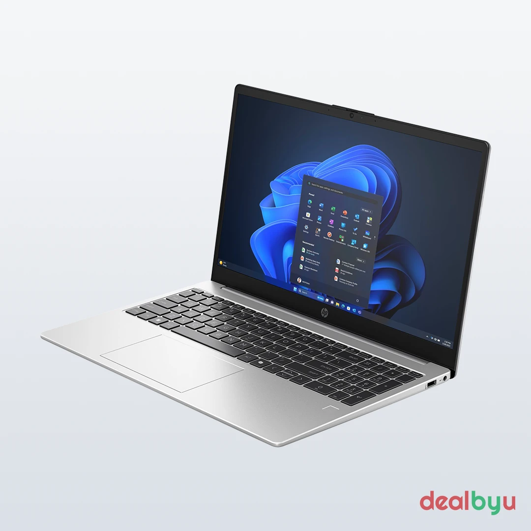 HP 255R G10 (CW0W6AT) — Ryzen 5 7535U, 8 GB / 512 GB, 15.6" FHD IPS, FreeDOS, Silver