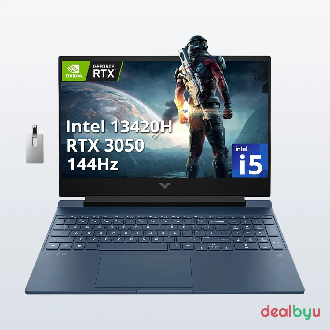 HP Victus 15-fa2191TX — Intel Core i5-13420H, RTX 3050 A 4 GB, 16 GB / 512 GB SSD, 15.6" FHD 144 Hz Gaming Laptop