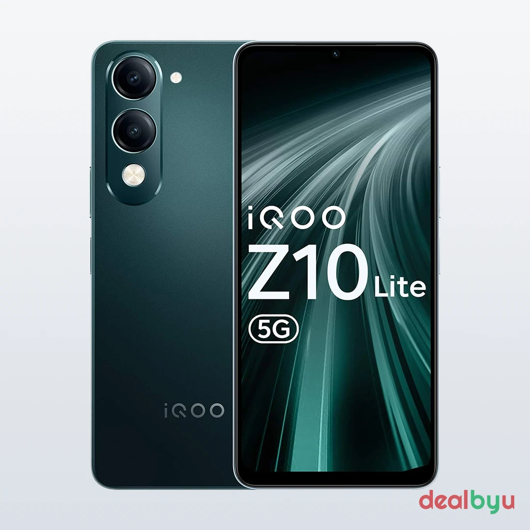 iQOO Z10 Lite 5G — Dimensity 6300, 6 GB / 128 GB, 6.74" 90 Hz, 6000 mAh