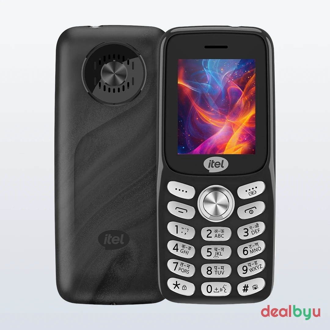 itel it2165C — 2G keypad phone, 1200 mAh, wireless FM, USB Type-C