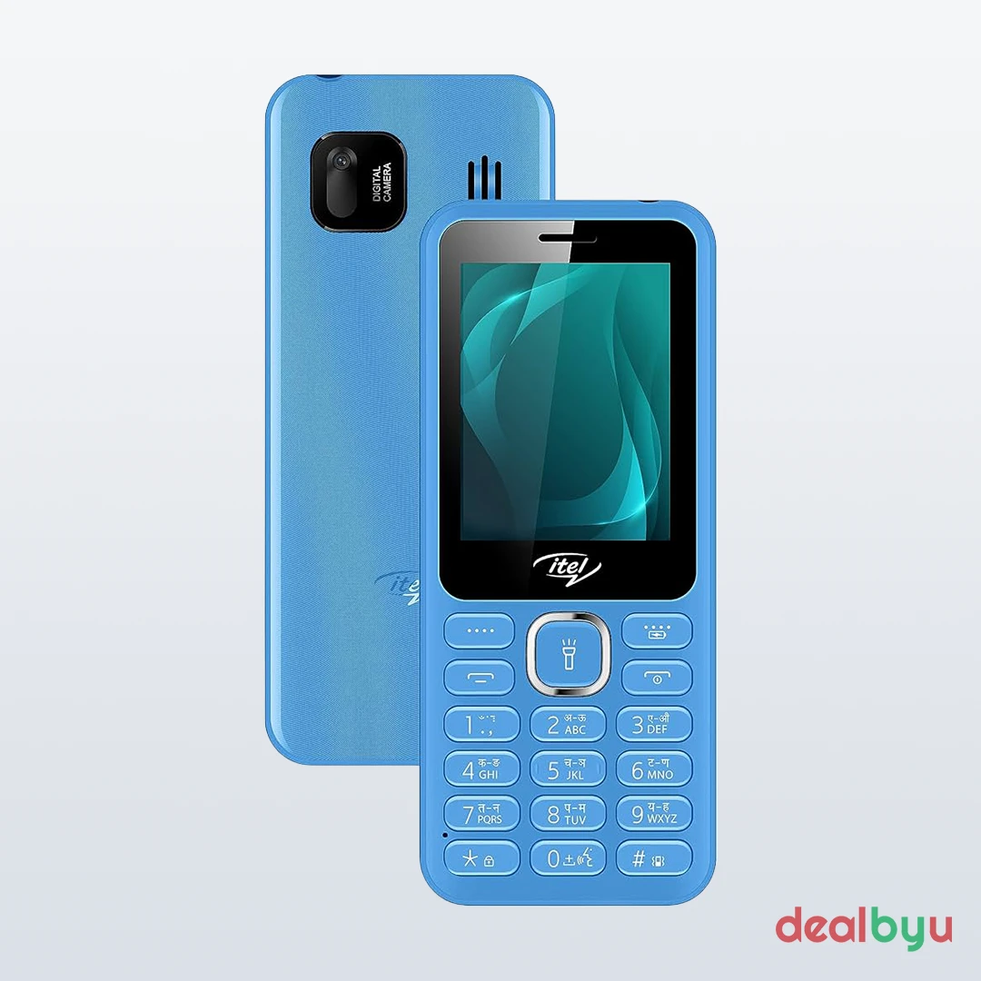 itel it5027 Slim — ultra-slim 2G keypad phone, 2.4" display, USB Type-C