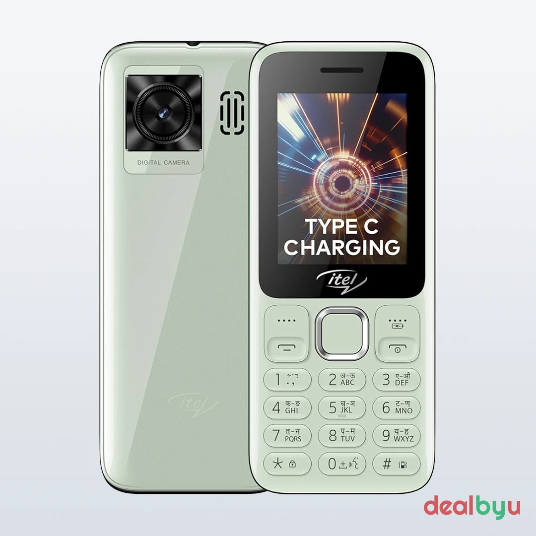 itel Power 450 — 2G keypad phone, big 2500 mAh battery, USB Type-C